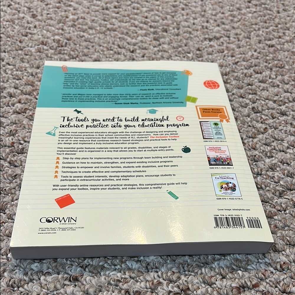 The Inclusion Toolbox Educational Book - Picture 2 of 9